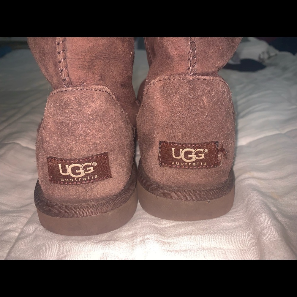 Tall Dark brown UGG boots. WOMENS SHOES. size 10.